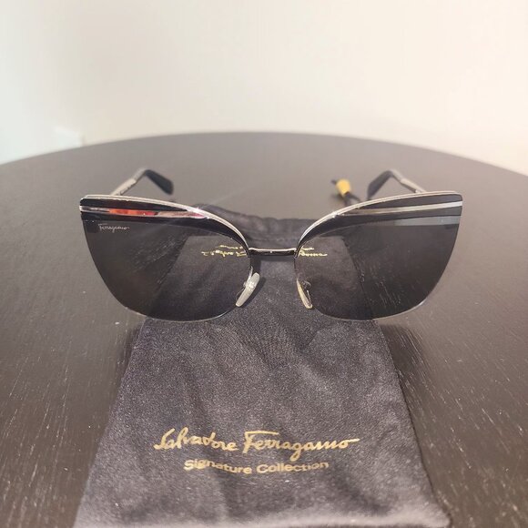 Salvatore Ferragamo Cat Eye Sunglasses - Picture 2 of 6